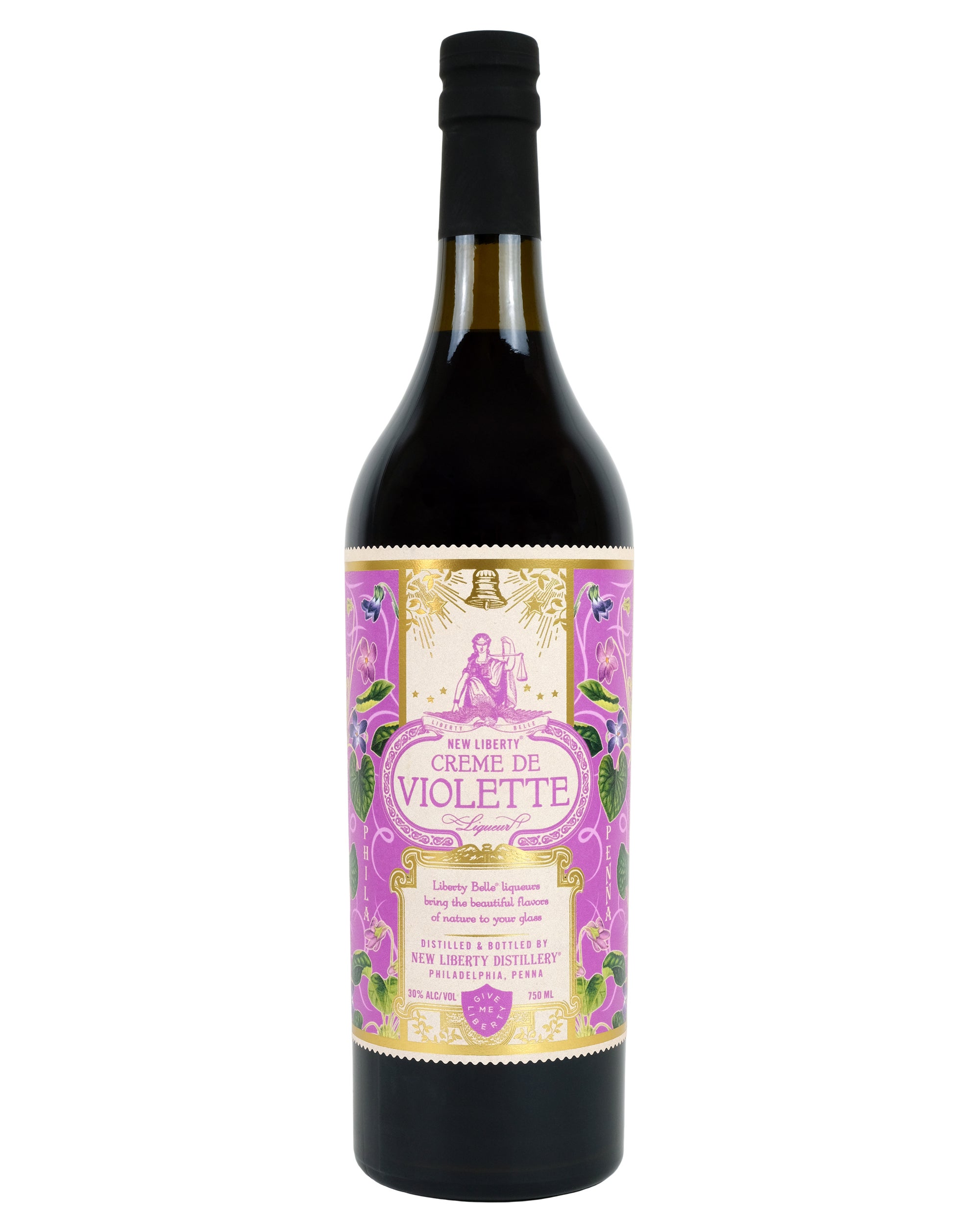 Liberty Belle Creme de Violette Liqueur | Millstone Spirits