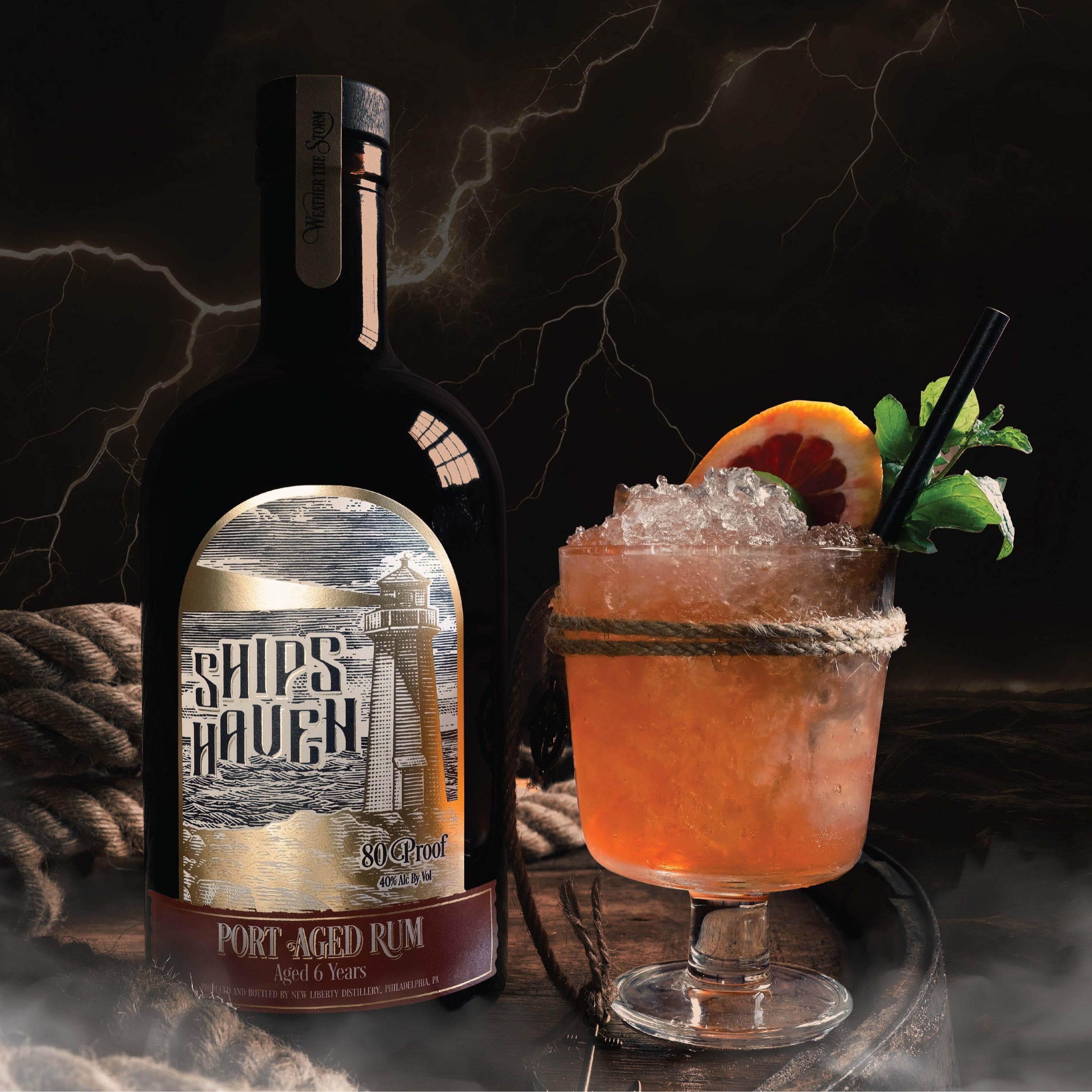 Ships Haven 6 Year Port Finished Rum | Millstone Spirits