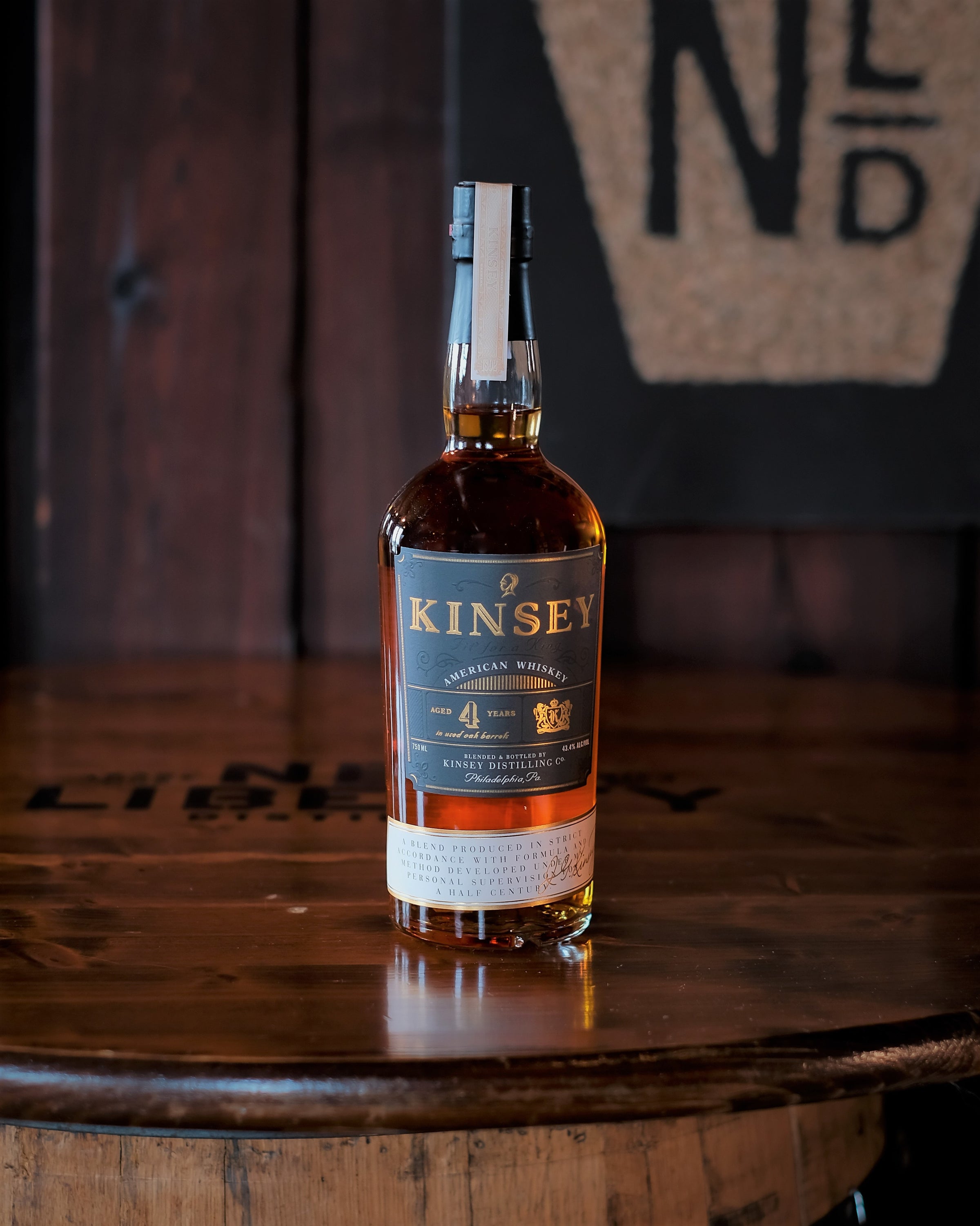 Kinsey American Whiskey Aged 4 Years | Millstone Spirits